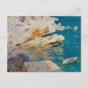 Cartes Pour Fêtes Annuelles Joaquin Sorolla Y Bastida - Rochers À Javea.