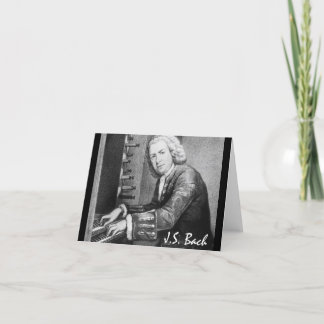 Cartes Pour Fêtes Annuelles Johann Sebastian Bach Stuff