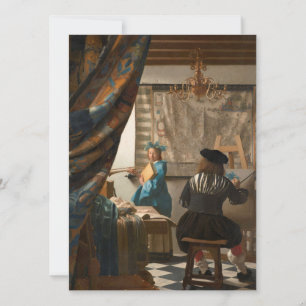 Cartes Pour Fêtes Annuelles Johannes Vermeer - L'Art De La Peinture