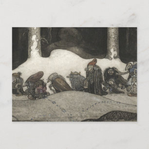 Cartes Pour Fêtes Annuelles John Bauer