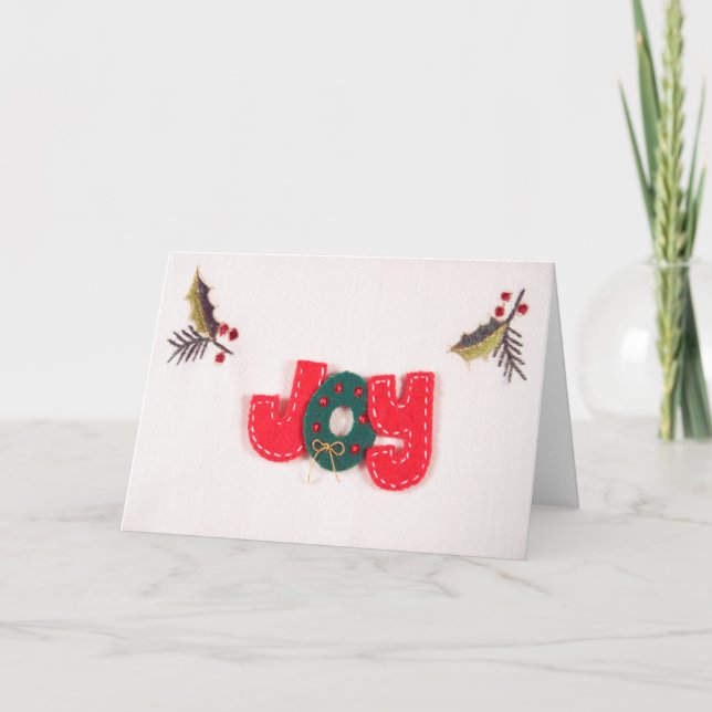 Cartes Pour Fêtes Annuelles Joie (Devant)