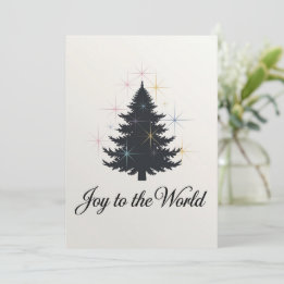 Cartes Pour Fêtes Annuelles Joie au Monde