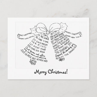 Cartes Pour Fêtes Annuelles Joie au monde !