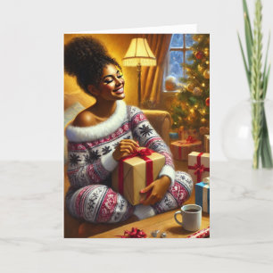 Cartes Pour Fêtes Annuelles Joie de Fêtes Confortables