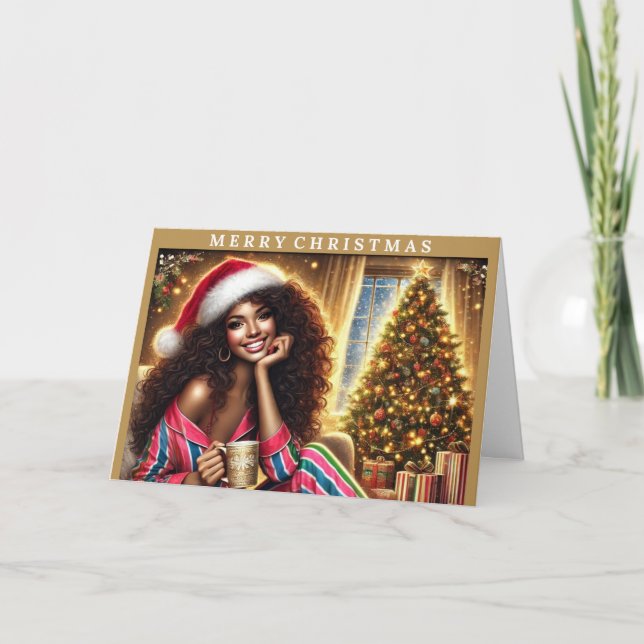 Cartes Pour Fêtes Annuelles Joie de Noël (Devant)