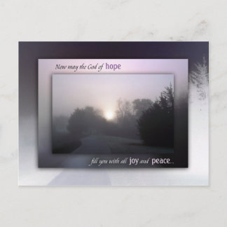 Cartes Pour Fêtes Annuelles Joie, paix et pouvoir