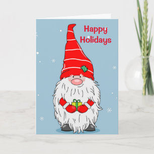 Cartes Pour Fêtes Annuelles JOKING GNOME DIT "GNOME PLACE like HOME" VACANCES