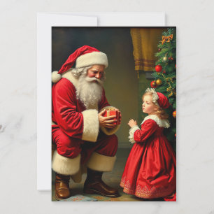 Cartes Pour Fêtes Annuelles Joli arbre de Noël Vintage rustique joyeux