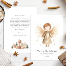 Joli Boho Beige Noël Baby Angel