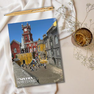 Cartes Pour Fêtes Annuelles Joli Château Sintra Portugal Photographie Voyage
