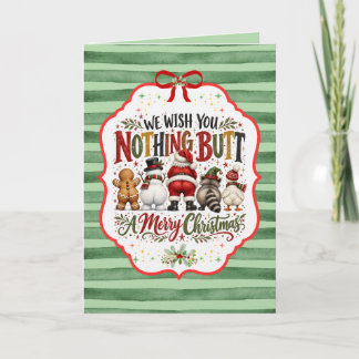 Cartes Pour Fêtes Annuelles Joli derrière pour un joyeux Noël amusant 
