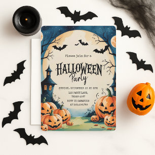 Cartes Pour Fêtes Annuelles Joli Halloween-Fête Enfants