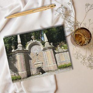 Cartes Pour Fêtes Annuelles Joli Jardin, Sintra Portugal Photographie, Voyage