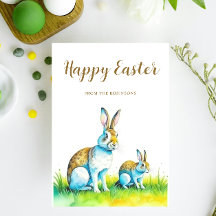 Joli lapin de mignonne Pâques