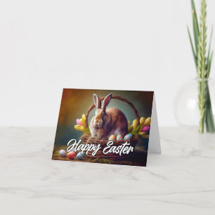 Cartes Pour Fêtes Annuelles Joli lapin de Pâques