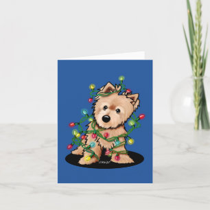 Cartes Pour Fêtes Annuelles Joli Noël Norwich Terrier