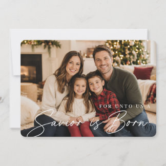 Cartes Pour Fêtes Annuelles Jolie photo de Noël de famille LDS