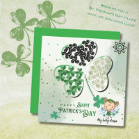 Jolie St Patrick Petite fille
