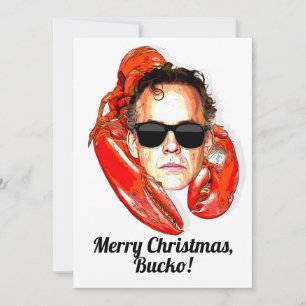 Cartes Pour Fêtes Annuelles Jordan Peterson Joyeux Noël, Bucko !