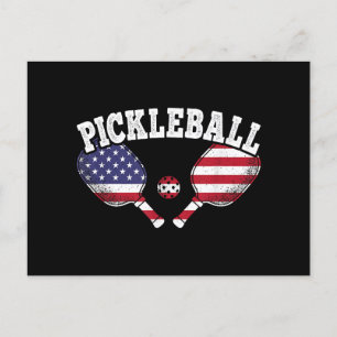 Cartes Pour Fêtes Annuelles Joueur de basket-ball américain Vintage Pickle Bal