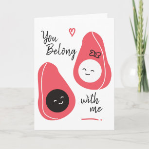Cartes Pour Fêtes Annuelles Jour d'Avocado