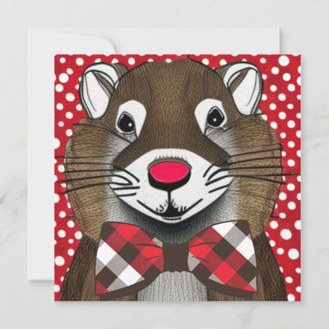Cartes Pour Fêtes Annuelles Jour de la marmotte (Devant)