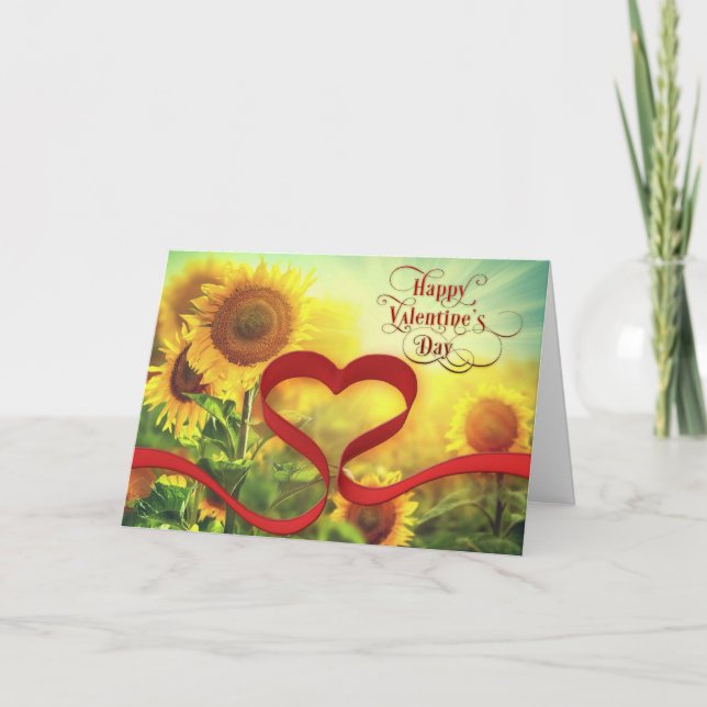 Cartes Pour Fêtes Annuelles Jour de la Saint-Valentin (Devant)