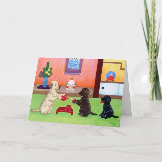 Cartes Pour Fêtes Annuelles Jour de l'An japonais Travailleurs 2 (Devant)