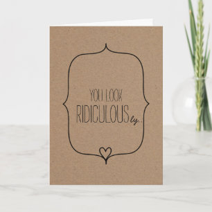 Cartes Pour Fêtes Annuelles Jour de Valentines drôle rustique d'humour de