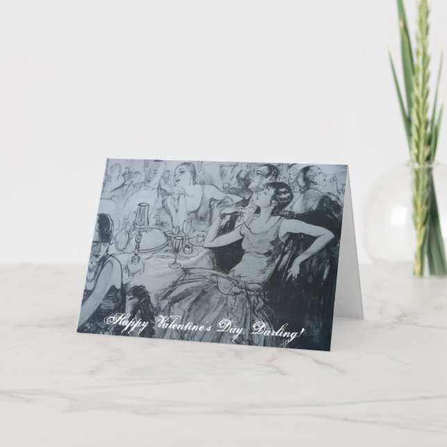 Cartes Pour Fêtes Annuelles Jour de Valentines heureux, chouchou ! (Devant)