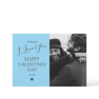 Jour des Valentines de Photo Gris Et Bleu Modernes