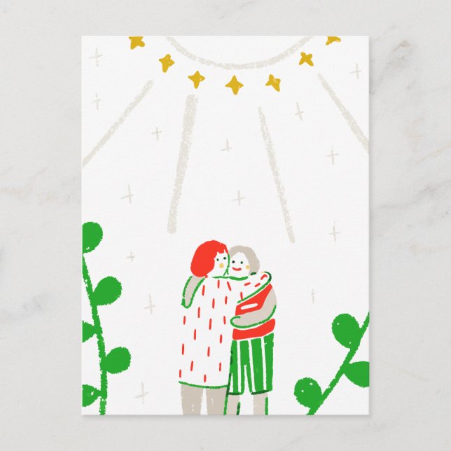 Cartes Pour Fêtes Annuelles Jour du câlin (Devant)