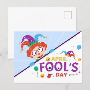 Cartes Pour Fêtes Annuelles Jour du fou d'avril