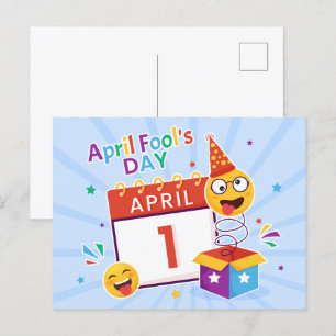 Cartes Pour Fêtes Annuelles Jour du fou d'avril