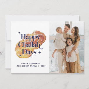 Cartes Pour Fêtes Annuelles Jours de Challah heureux et drôles Hanukkah Photo 