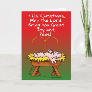 Cartes Pour Fêtes Annuelles Joy & Pees Ce Noël ! -