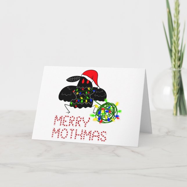 Cartes Pour Fêtes Annuelles Joyeuse Fête de la Moth (Devant)