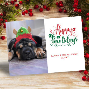 Cartes Pour Fêtes Annuelles Joyeuse fête de Noël pour votre animal de compagni