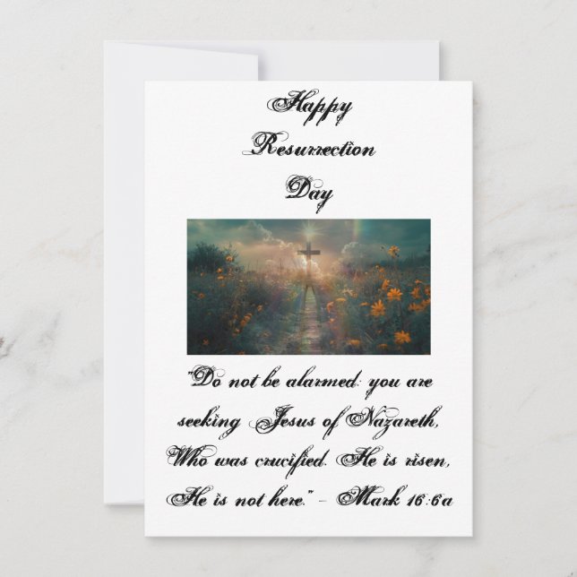 Cartes Pour Fêtes Annuelles Joyeuse fête de Pâques (Devant)