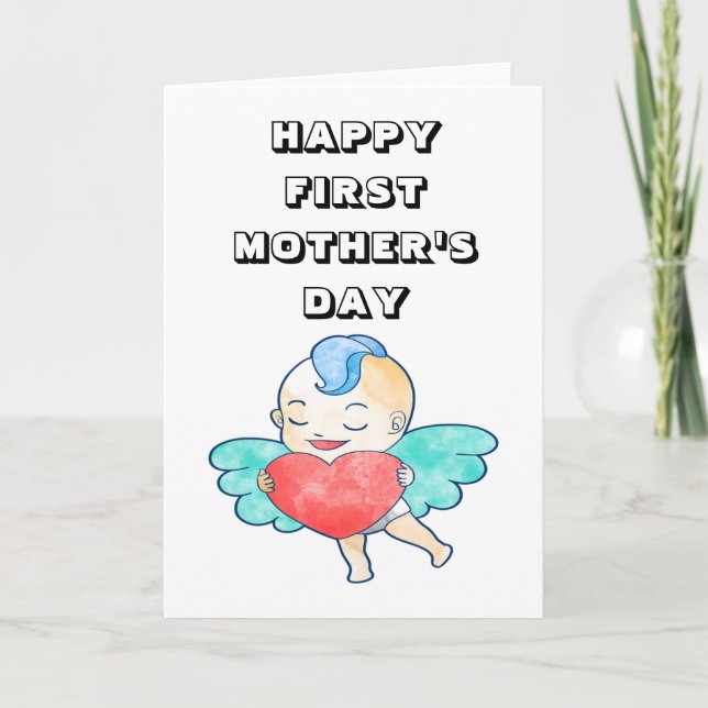 Cartes Pour Fêtes Annuelles Joyeuse fête des mères (Devant)