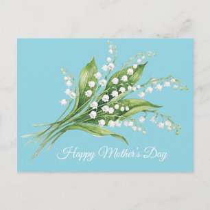 Cartes Pour Fêtes Annuelles Joyeuse fête des Mères. Fleurs de muguet.