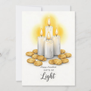 Cartes Pour Fêtes Annuelles Joyeuse Hanouka
