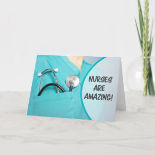 Cartes Pour Fêtes Annuelles Joyeuse personne Médicale de la Journée des infirm