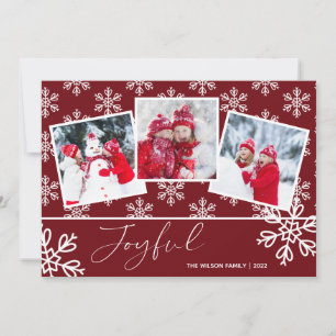 Cartes Pour Fêtes Annuelles Joyeuse photo de Noël