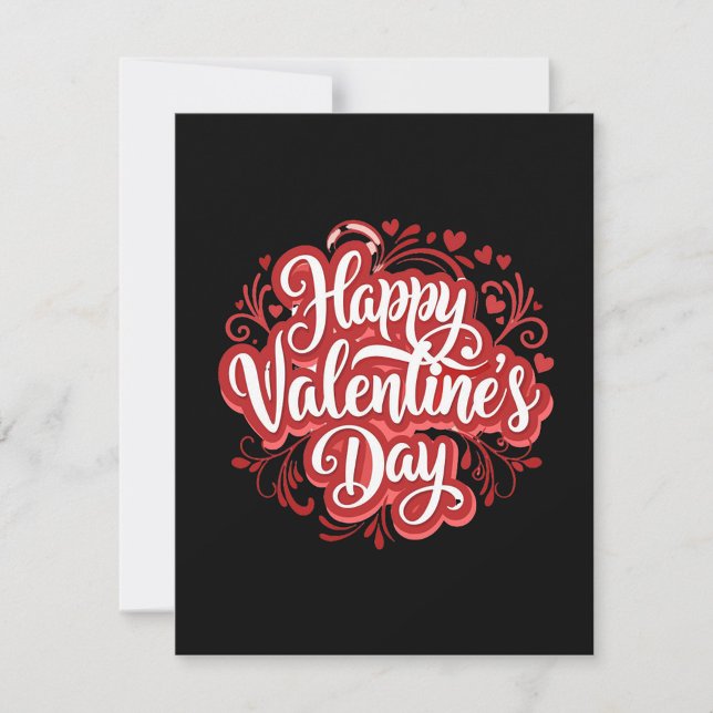 Cartes Pour Fêtes Annuelles Joyeuse Saint-Valentin  (Holiday cards designed to brighten up the entire year!)