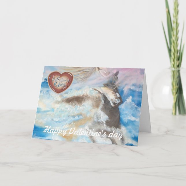 Cartes Pour Fêtes Annuelles Joyeuse Saint-Valentin (Devant)