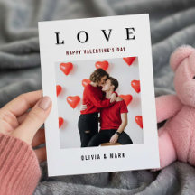 Joyeuse Saint-Valentin Collage de photos d'amour