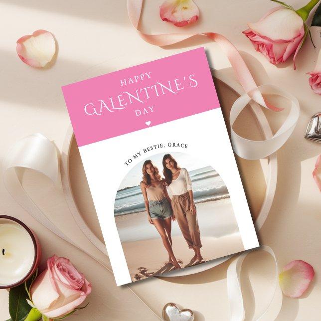 Cartes Pour Fêtes Annuelles Joyeuse Saint-Valentin Galentinesque Moderne À Ma  (Créateur téléchargé)