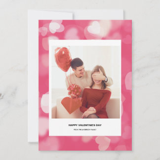 Cartes Pour Fêtes Annuelles Joyeuse Saint-Valentin moderne cœur rouge amour
