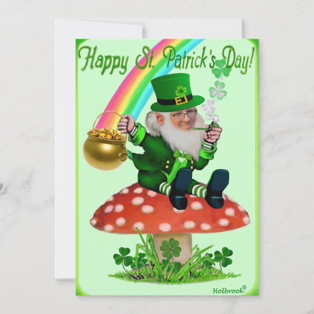 Cartes Pour Fêtes Annuelles Joyeuse St Patrick  (Devant)